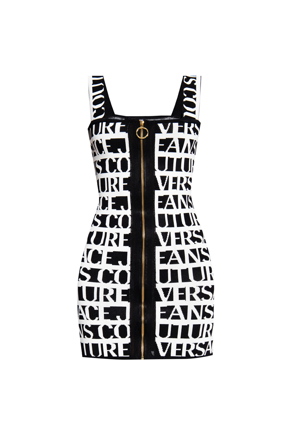 Versace dress deals black and white